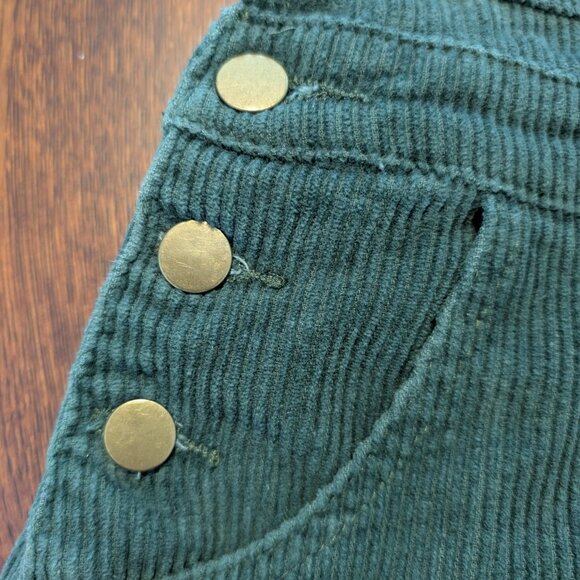 Princess Polly Corduroy Overalls – US 0 Dark Green - Picture 4 of 10